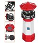 BSTCAR Phare de mer lampe 27,6 cm projecteur à LED avec lumière rotative, jardin de décoration solaire