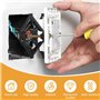 10 Pièces Tiges De Support De Cassette De Type 86 Accessoires，Support De Boîte De Prise Murale Outil De Réparation，Outil de Répa