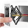 10 Pièces Tiges De Support De Cassette De Type 86 Accessoires，Support De Boîte De Prise Murale Outil De Réparation，Outil de Répa