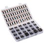 ZEBULON Logic IC Lot de 120 puces 4000 4500 46 types différents CD4001 CD4011 CD4017 CD4022 CD4027 CD4047 CD4049UBE CD4060 CD407
