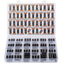 ZEBULON Logic IC Lot de 120 puces 4000 4500 46 types différents CD4001 CD4011 CD4017 CD4022 CD4027 CD4047 CD4049UBE CD4060 CD407