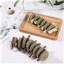 Xinzistar 2 Pièces Jouets à Mâcher pour Petits Animaux Lapins Hamsters Chinchillas Cobayes Cochons d'Inde Branches de Pommier Na