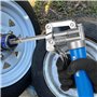 KRETLAW Kit de Mini Graisseuse, Petite graisseuse (3000 PSI) avec Graisse en Cartouche Double 85G et Flexible de 305 mm, couplag