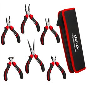 KRETLAW Lot de 6 mini pinces Linesman