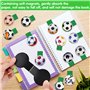 YBCCBY 15PCS Marque Page Magnetique Football, Magnétiques Marqueurs de Page Bookmarks Magnétiques de Football Marque-pages Magné