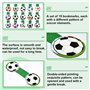 YBCCBY 15PCS Marque Page Magnetique Football, Magnétiques Marqueurs de Page Bookmarks Magnétiques de Football Marque-pages Magné