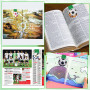 YBCCBY 15PCS Marque Page Magnetique Football, Magnétiques Marqueurs de Page Bookmarks Magnétiques de Football Marque-pages Magné