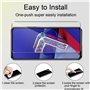 Hxiclrm 3+3 Pièces Verre trempé Compatible avec ASUS Zenfone 7, 3 Pièces Protection Ecran et 3 Pièces Caméra Arrière Protecteur,