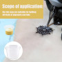 200 Pièces Gobelets D'encre, Encre de Tatouage Gobelets, Cup Tatouage en Plastique, Petite Taille 8MM, Jetable Gobelets D'encre 