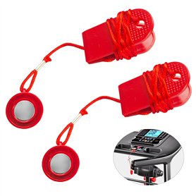 2 pcs Clé de Sécurité Magnétique Universelle pour Tapis de Course