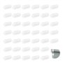 40 Pièces Chaîne en Plastique Clips