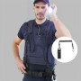 Cordon Tactique en Spirale, Porte-clés en Spirale Longes de Pêche éLastiques, Elastique Corde Rétractable, Paracord Tactical Lan