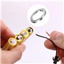 1 Rouleau Bande Nickel, 0.15 x 8MM x 10M Plaque Nickel Bande Ruban, Bande de Nickel pour Connecter des Li Batteries Spot Welding