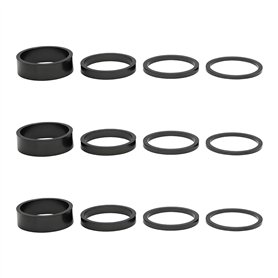 12 Pièces Entretoises pour Fourche de Vélo Kit