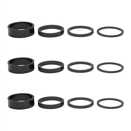 12 Pièces Entretoises pour Fourche de Vélo Kit