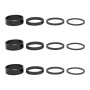 12 Pièces Entretoises pour Fourche de Vélo Kit