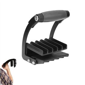 Support de plaque avec poignée de transport - En fer - Pour plaques de plâtre - Ergonomique - Pour levage de planche pratique -