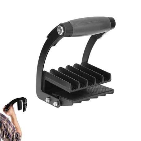 Support de plaque avec poignée de transport - En fer - Pour plaques de plâtre - Ergonomique - Pour levage de planche pratique -