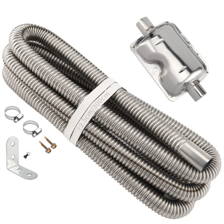 PINGEUI Tuyau d'échappement de 25 mm pour générateur d'électricité