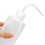 KOHAND Lot de 10 flacons souples en plastique de 250 ml avec étiquettes graduées, flacon de lavage de sécurité pour arrosage des