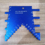 Lyshujli Jauge de profondeur et de scie 2 en 1, jauge de profondeur en aluminium, jauge de profondeur de toupie pour routeur et 