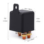 Ehdis Relais 5 Broches 12 V 250 A Courant Continu/Contacts Repos Travail - Bobine 12v 60 Ohms Sans Polarité