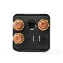 Ehdis Relais 5 Broches 12 V 250 A Courant Continu/Contacts Repos Travail - Bobine 12v 60 Ohms Sans Polarité
