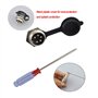 QitinDasen 6Pcs GX16 5-Broches Aviation Connecteur, 5A 16mm Mâle & Femelle Métal Panneau Aviation Connecteur Fiche Prise, avec C