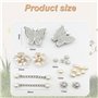 Accessoires de Fleur de Chaussure en Strass