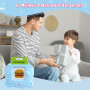 JIEYUCHU Cartes Éducatives, Cartes Flash Parlantes Français et Anglais, 112 Feuilles 224 Mots Jouets Éducatifs, Jouets d'apprent
