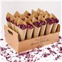 100g Confettis de Pétales Rose Paquets de Confettis de Mariage Naturels Fleurs Séchées Confettis Pétales pour Décoration de Mari