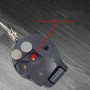 2pcs Miroir d'inspection télescopique Miroir d'inspection télescopique avec éclairage LED à Piles Télescopique jusqu'à 88 cm