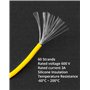 QWORK® Kit de Fil Électrique Flexible - 22 AWG 0.32mm² 5 Coloris (10 Mètre Chacun) - Fil Cuivre Étamé Solide avec Isolation en S