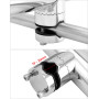 QWORK® 2 Pièces Porte de Canne à Pêche - Rotatifs à 360° - Acier Inoxydable 304 - Serrage sur Rails 19~25 mm - pour la Pêche sur