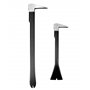QWORK® 2 Pièces Pied de Biche - Acier Forgé - 21cm et 30cm - Outil de Démolition Forme Ergonomique
