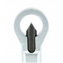 QWORK® 4 Pièces casse écrous avec étui de rangement, Ensemble répartiteur d'écrou pour enlever les écrous endommagés, 9–12 mm/12
