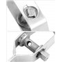 QWORK® Lot de 40 tendeur grillage 90 mm pour clôture, jardinage, fermes