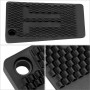 QWORK® 40x Cale Caoutchouc pour Nivellement, Niveleurs de Meubles Polyvalents