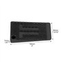 QWORK® 40x Cale Caoutchouc pour Nivellement, Niveleurs de Meubles Polyvalents