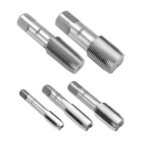 QWORK® Lot de 5 Tarauds a Filetage en acier