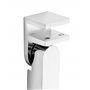 QWORK® Barre de fixation pour paroi de douche - acier inoxydable 304-40 cm de longueur - Convient au verre de 8 à 12 mm d'épaiss