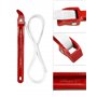 QWORK® Cléà filtre à huile universelle, Sangle nylon longueur 865 mm épaisseur 6 mm, Réglable jusqu'au diamètre max Ø160 mm