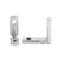 QWORK® 50 Pièces Équerre d'angle à fente en T, avec 100 Vis, pour profilé aluminium 2020 fente 6 mm, m5