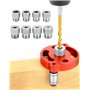 QWORK® Kit de recherche de centre de travail pour le bois