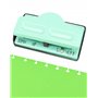QWORK® Perforatrice papier perforatrice champignon pour cahiers rechargeables - convient aux papiers A4