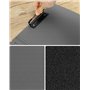 QWORK® Lot de 5 porte-blocs A4 durables, presse-papiers avec couvercle, matériau PP épais avec clip extra résistant, noir