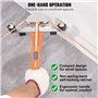 QWORK® 52 pièces ensemble de poinçons en cuir, outils de coupe cuir kit, pour l'artisanat du cuir, tissu, avec boîte de rangemen