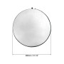 QWORK® Kit de Photographie à réflecteur 5 en 1, diamètre 80 cm, Pliable, pour la Photographie en Studio et en extérieur, translu