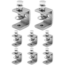 QWORK® 8 Pièces Serre Joints C