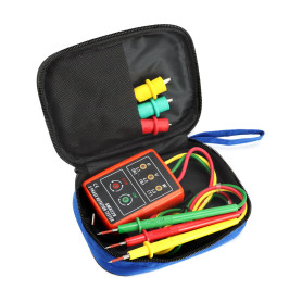 QWORK® Testeur de séquence pour 3 phases